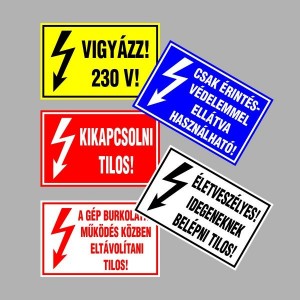 biztonsagtechnikai tabla Debrecen