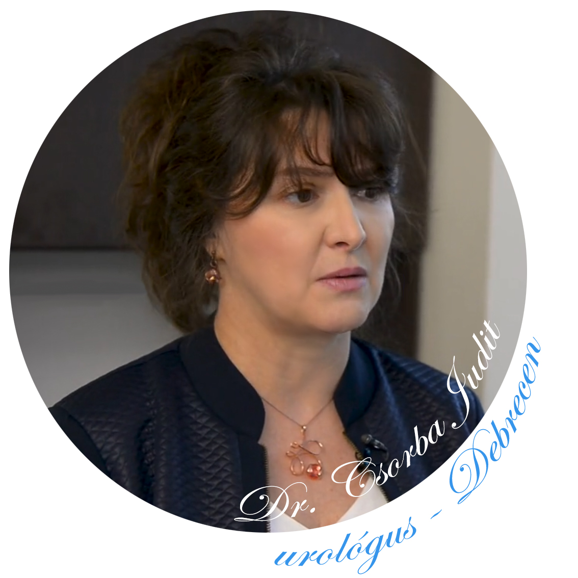 Dr. Csorba Judit urológus főorvosnő – kép