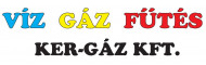 KER-GÁZ Kft. - Víz -Gáz - Fűtésszerelés logó
