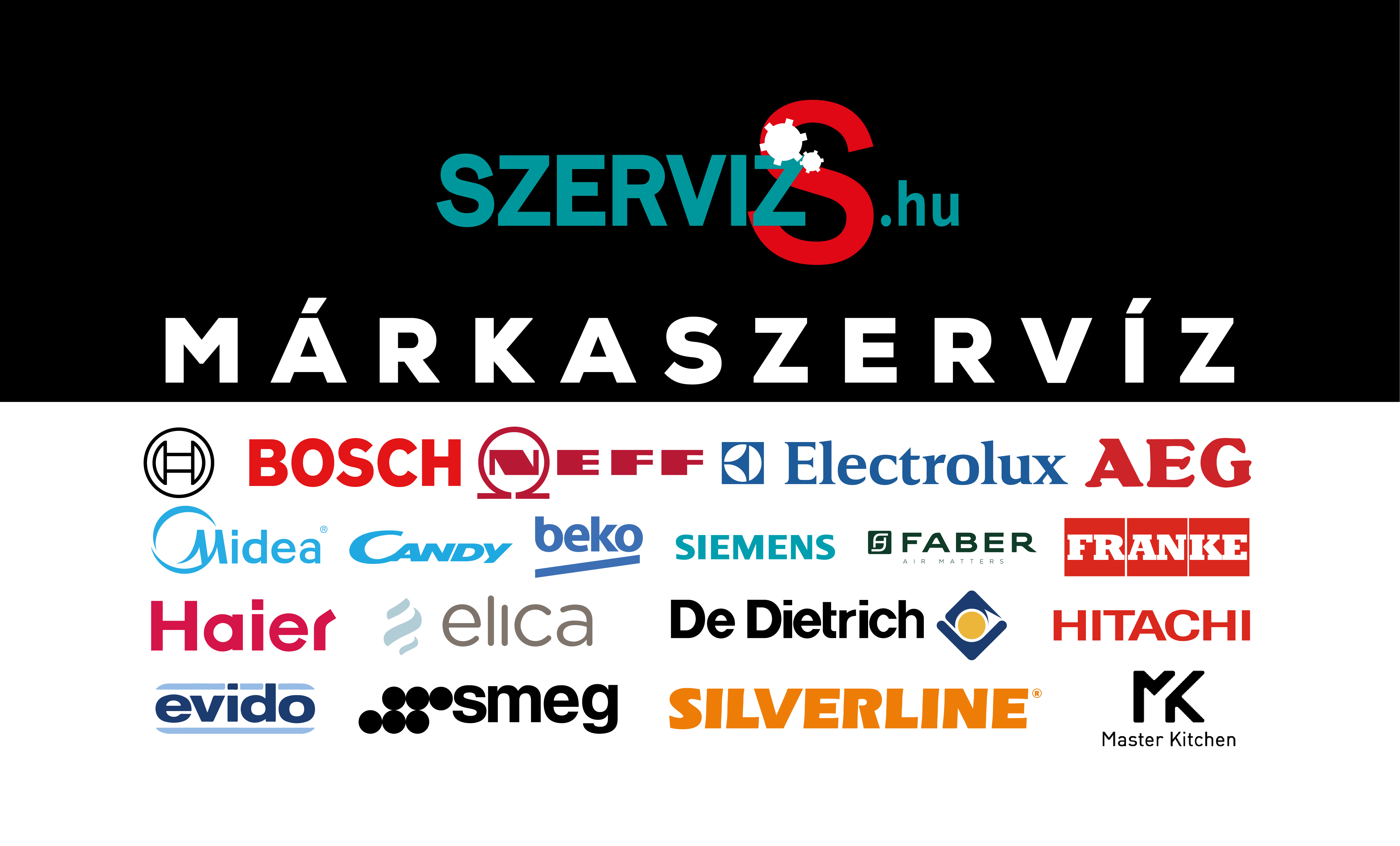 SZERVIZ-S.HU HÁZTARTÁSIGÉP MÁRKASZERVIZ logó