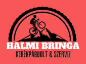HALMI BRINGA - KERÉKPÁRBOLT ÉS SZERVIZ logó
