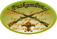 Baku László fegyverjavítás logó