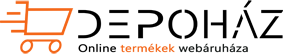 DEPOHÁZ - ONLINE TERMÉKEK WEBÁRUHÁZA logó