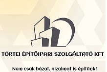 Építőipari szolgáltatások - Törtei Kft. logó
